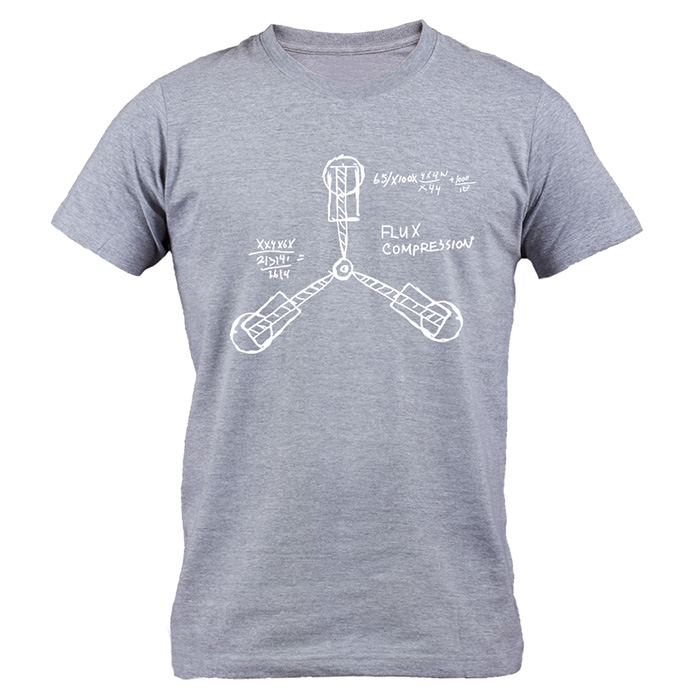 Мужская футболка Серый М